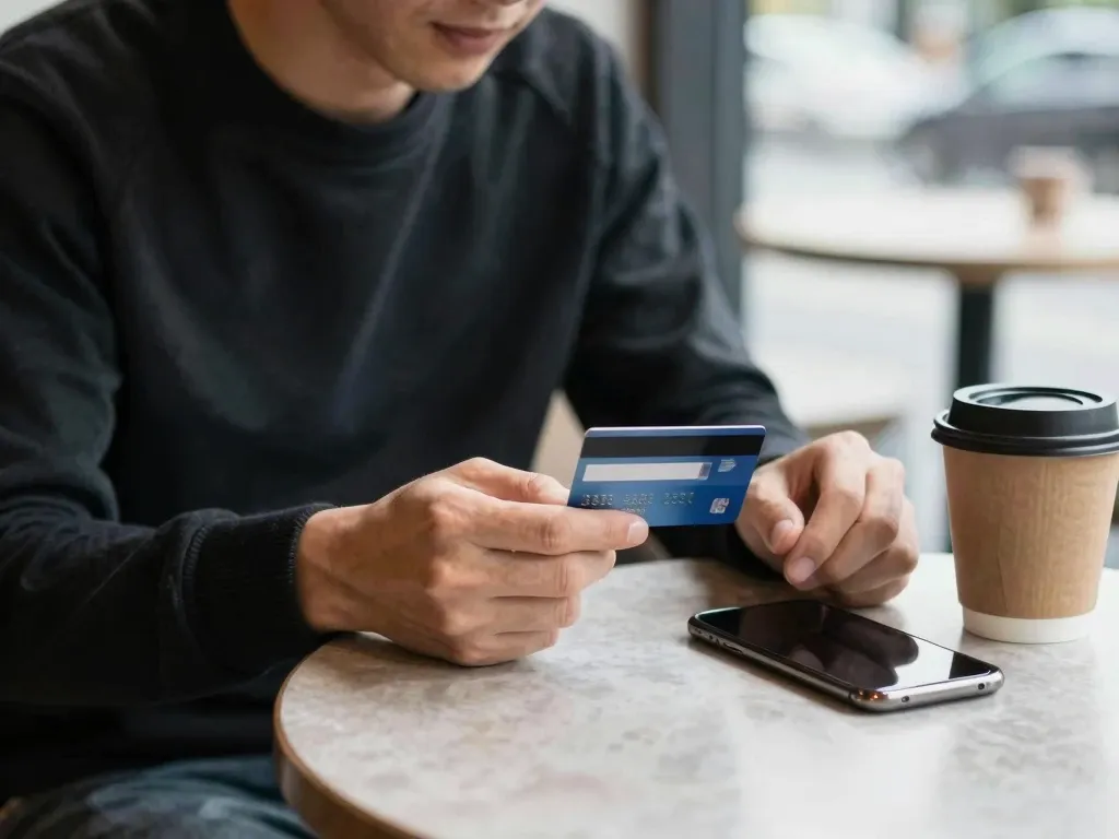 Person using a credit card for everyday spending in 2026